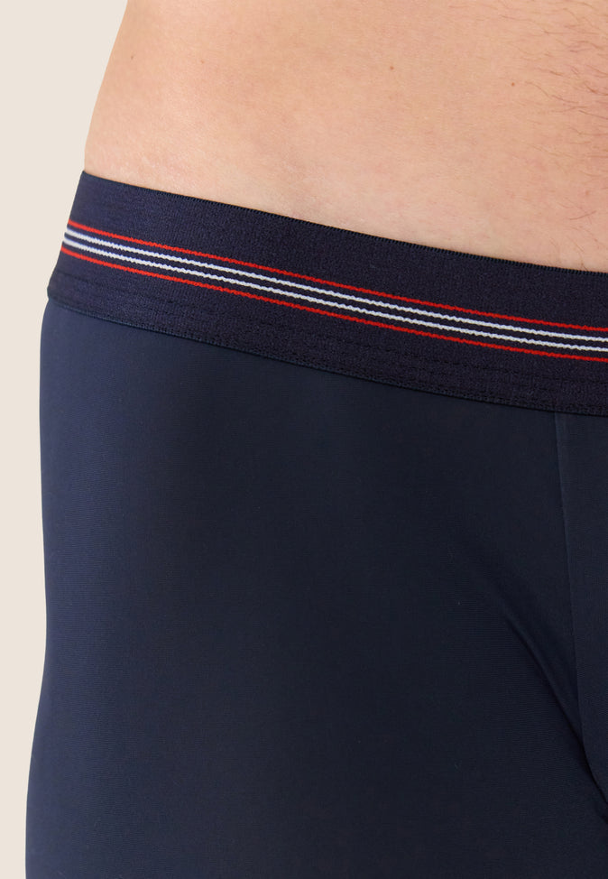Le Slip Français Boxer Ultra Léger LIGHTslip Hugo Bleu Marine