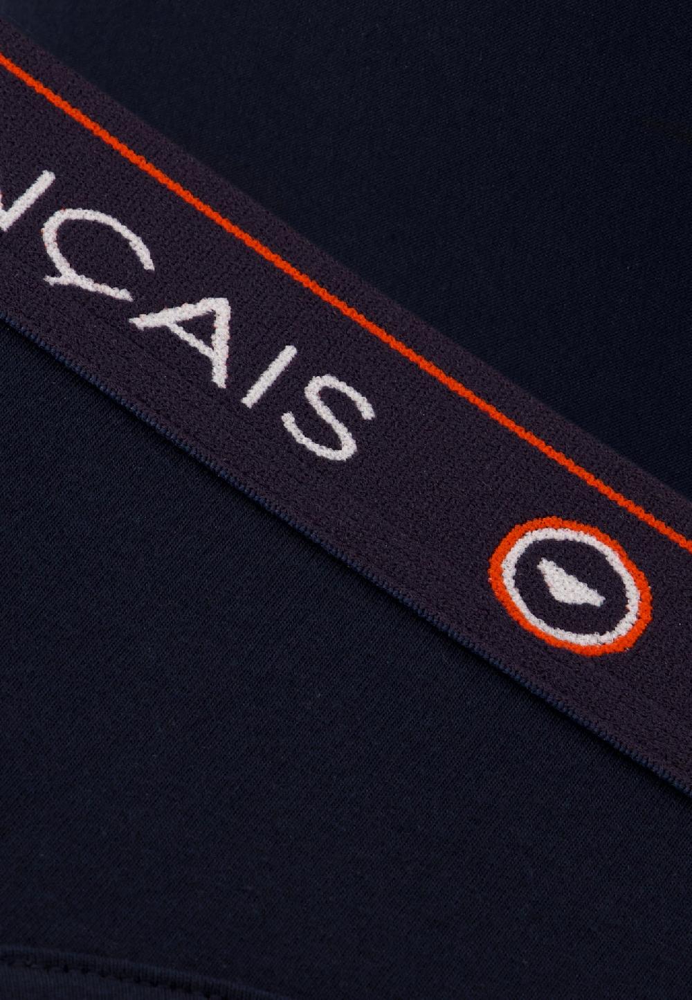 Le Slip Français Brassière En Coton Tapageuse Marine