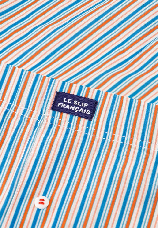 Le Slip Français Caleçon En Coton Jacques Rayures Matelas Malibu
