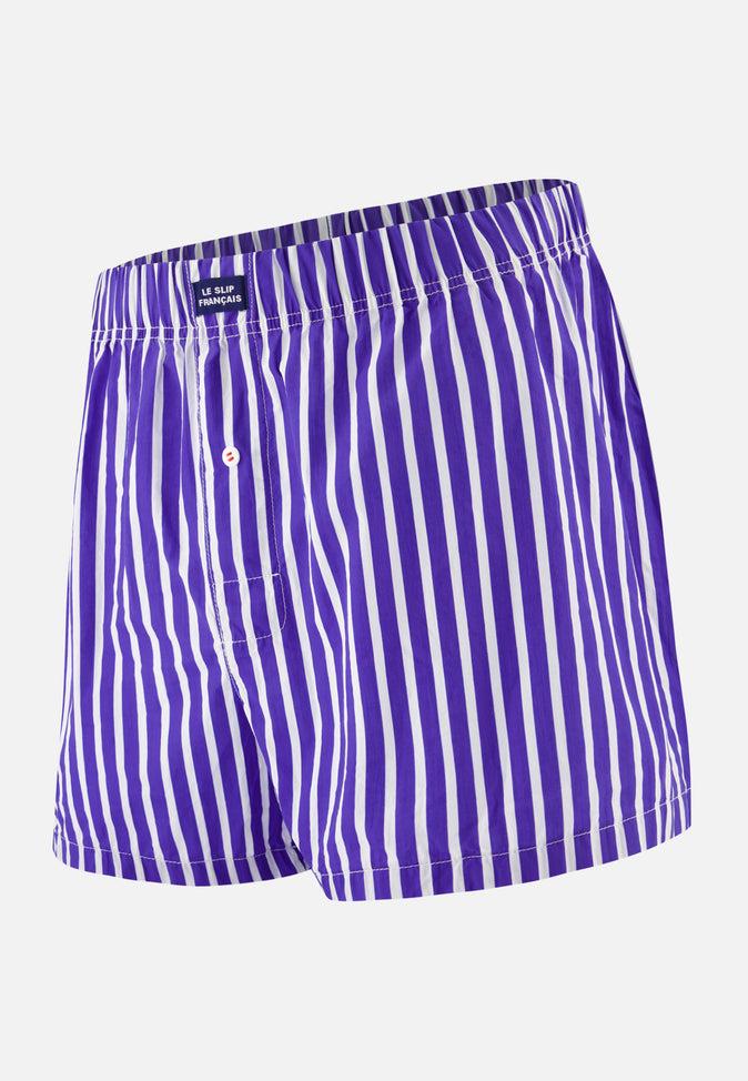 le slip français Caleçon en coton Jacques Sens Bleu Eblouissant le slip français Caleçon en coton Jacques Sens Bleu Eblouissant