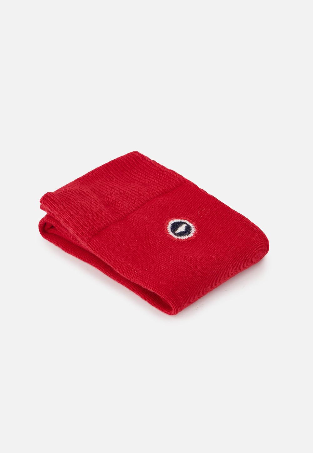 Le Slip Français Chaussettes Mi-hautes En Coton Robuste Rouge Cerise