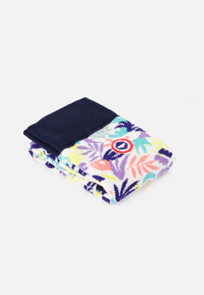 Le Slip Français Chaussettes Mi-hautes Mixtes En Coton Lucas Little Jungle Viola