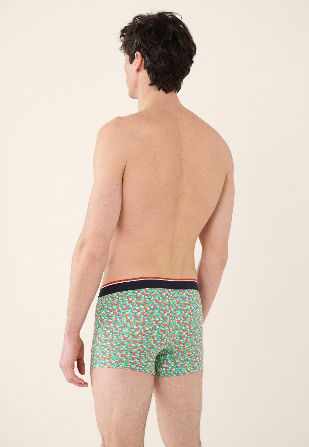 Le Slip Français Duo De Boxers En Coton Pack Duo Boxer Redoutable Blanc Marius Cami Mint