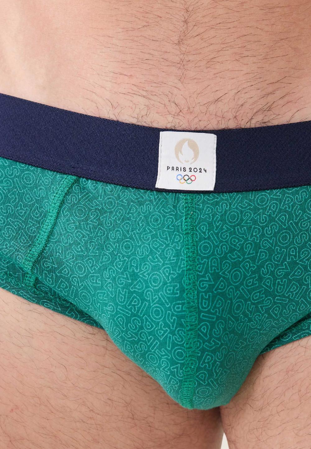 Le Slip Français Duo De Slips En Coton Pack Duo Terrible Aventurine