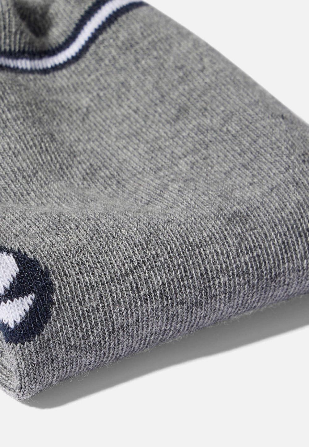 Le Slip Français Duo De Socquettes En Coton Pack Duo Socquettes Jo Noir Gris Chiné