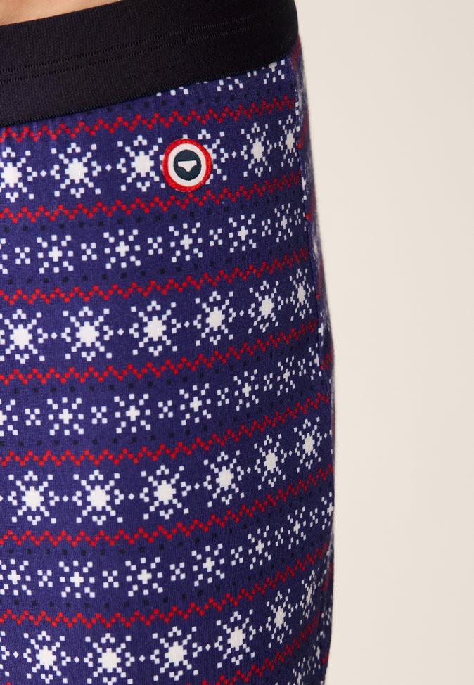 Le Slip Français Ensemble De Pyjama T-shirt Et Pantalon En Coton Ensemble Pyjama Manuel Flocon