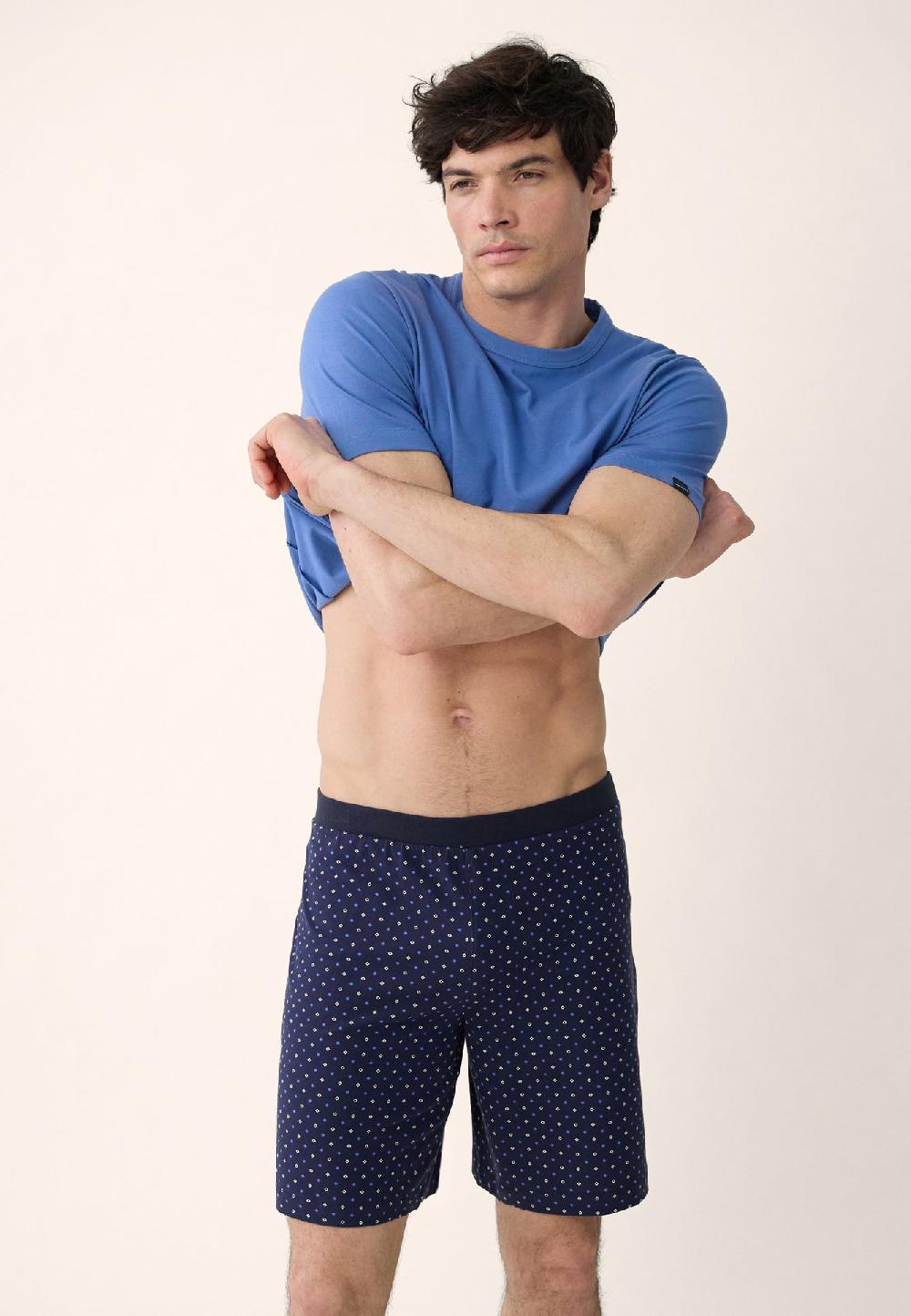 Le Slip Français Ensemble De Pyjama T-shirt Et Short En Coton Ensemble Pyjama James Cravate