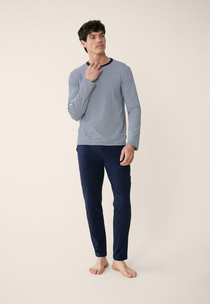 le slip français Ensemble pyjama t-shirt et pantalon en coton Pyjama Jeason