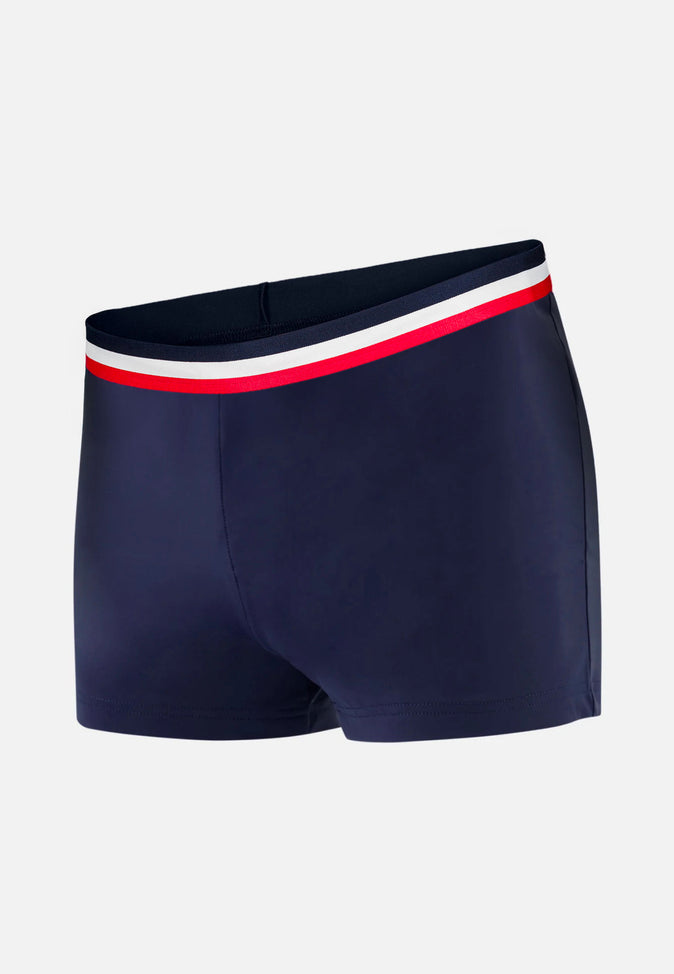 le slip français Boxer de bain Glorieux Marine
