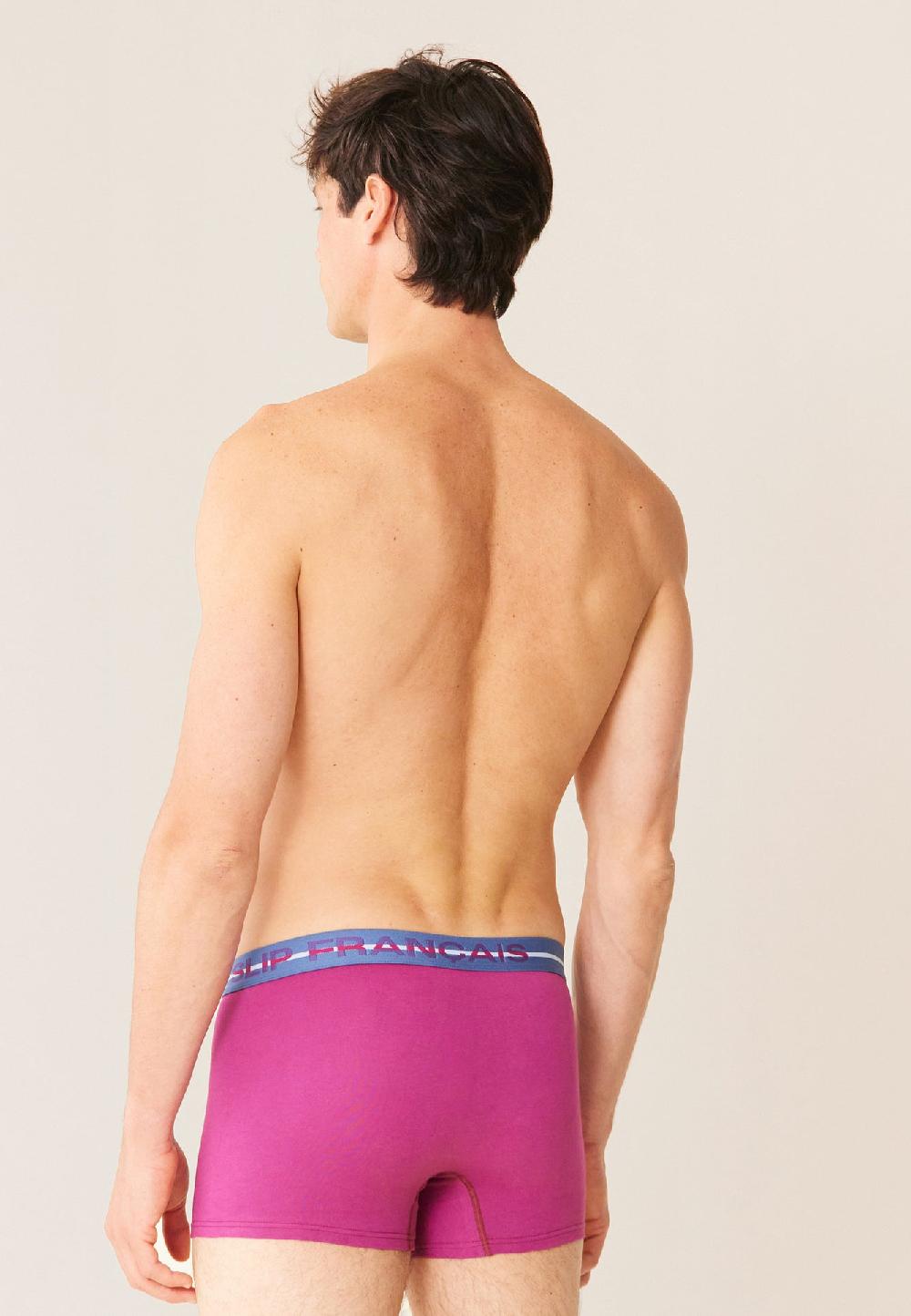 Le Slip Français Boxer En Coton Marius Betterave