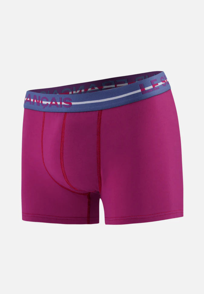 le slip français Boxer en coton Marius Betterave