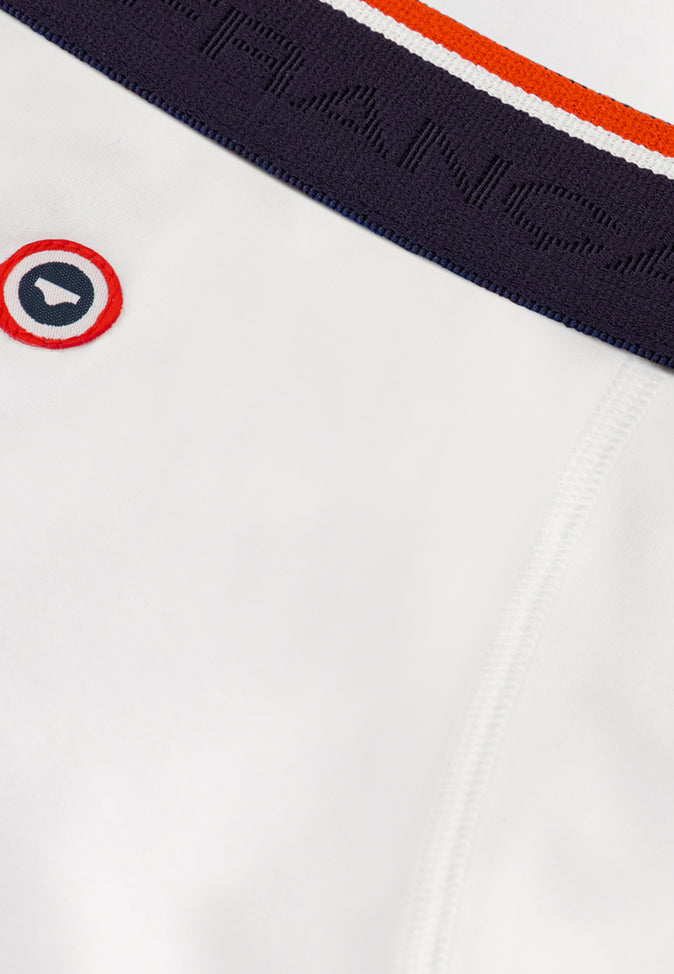 Le Slip Français Boxer En Coton Marius Blanc
