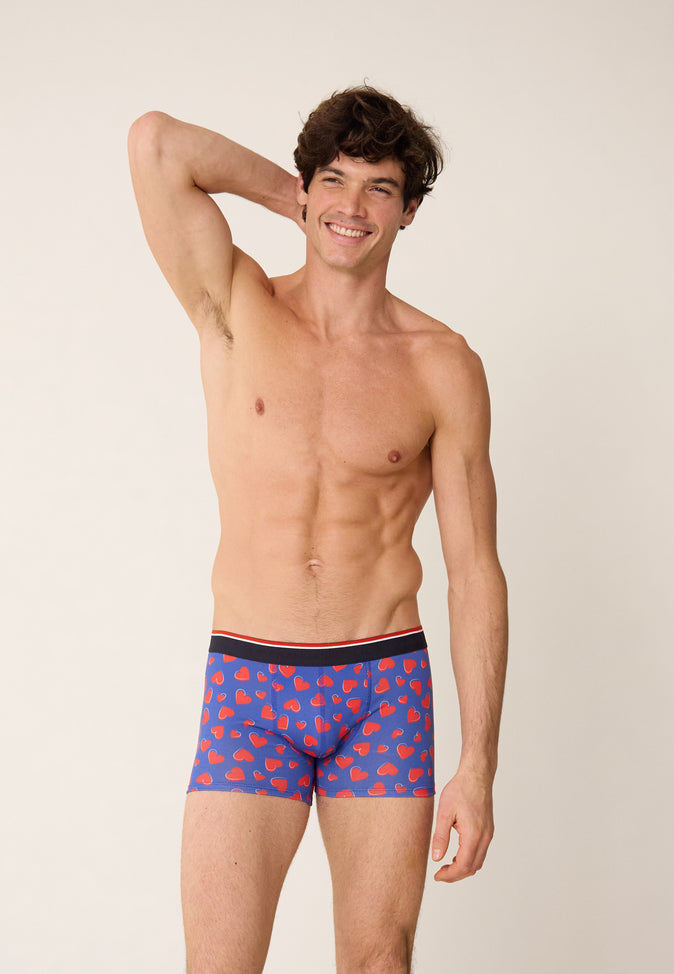 Le Slip Français Boxer En Coton Marius Corazon