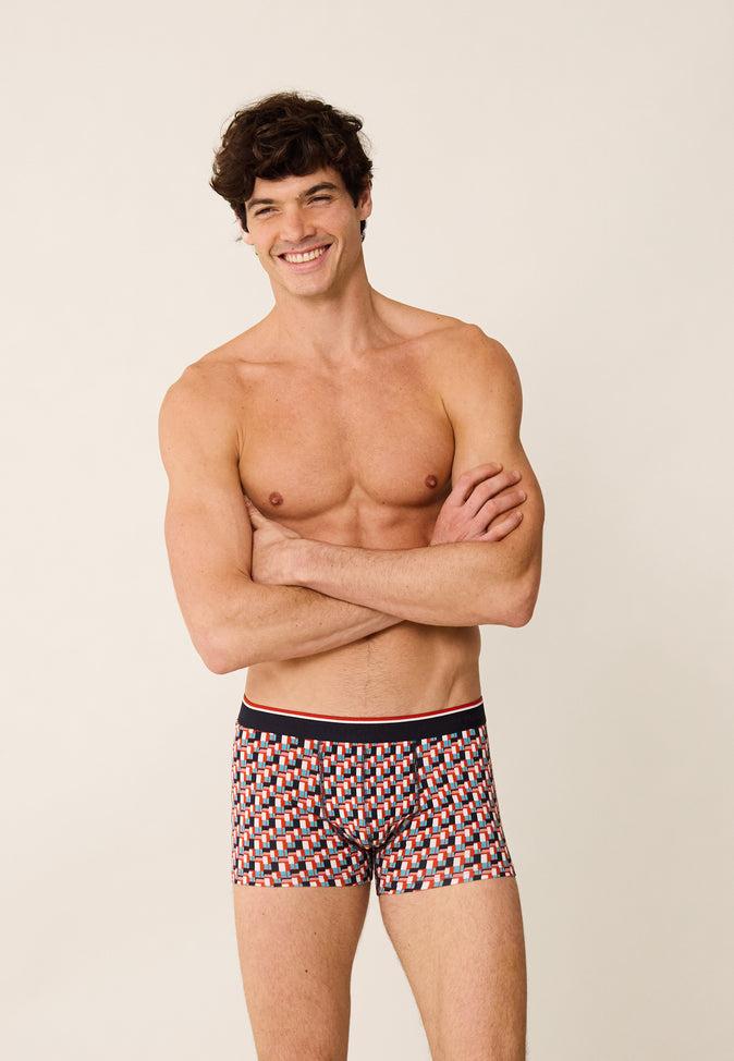 Le Slip Français Boxer En Coton Marius Corbusier