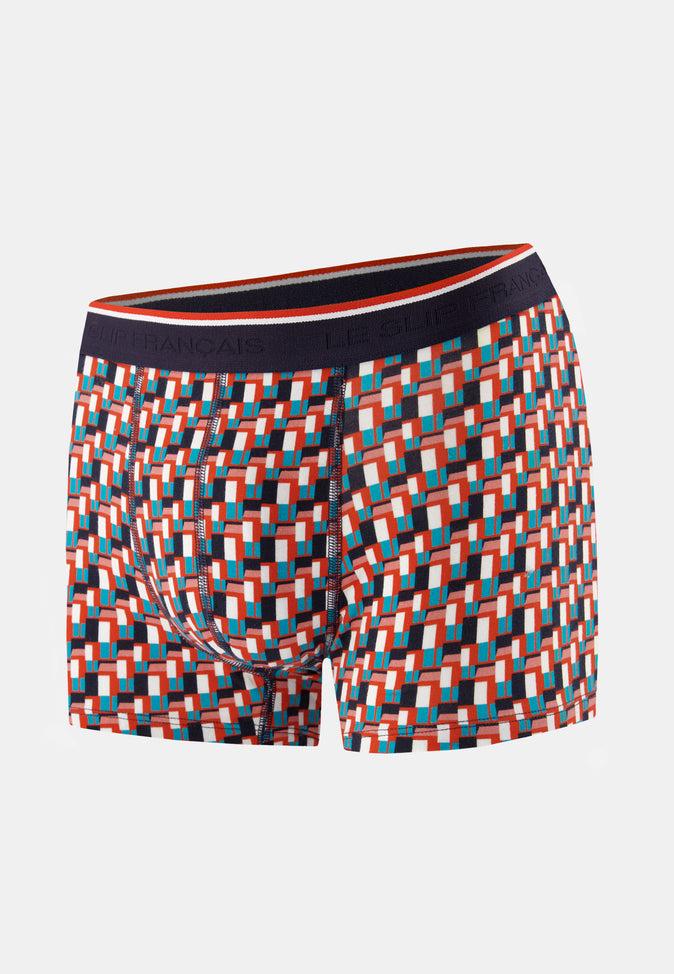 le slip français Boxer en coton Marius Corbusier le slip français Boxer en coton Marius Corbusier