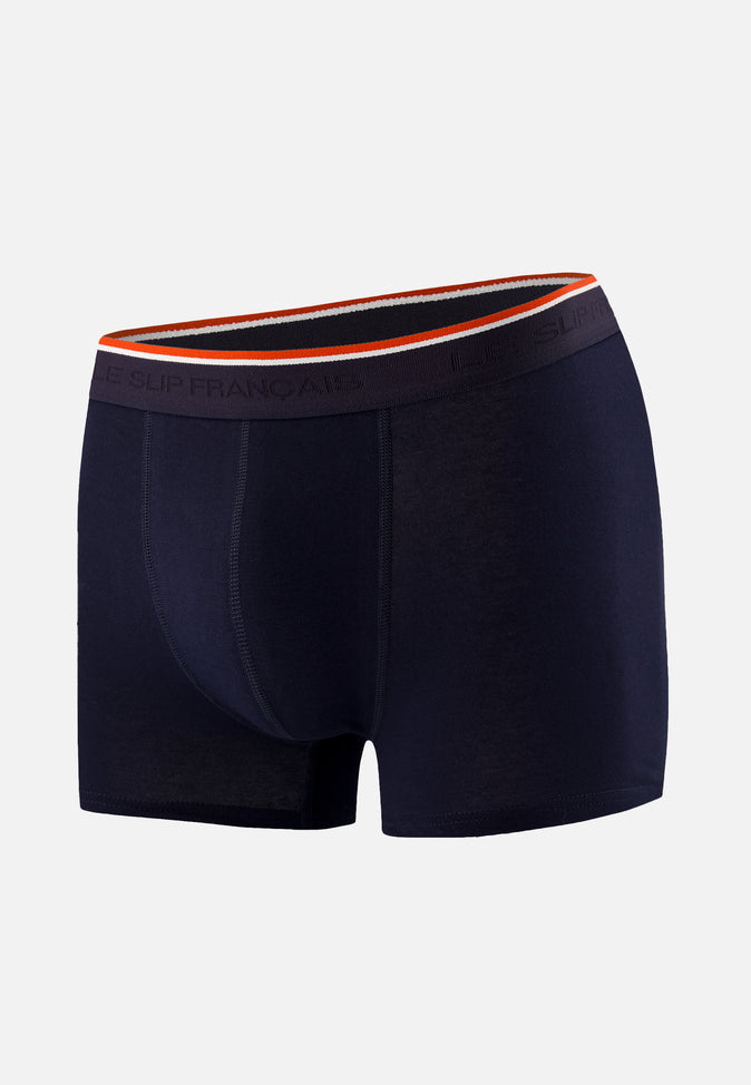 le slip français Boxer en coton Marius Marine le slip français Boxer en coton Marius Marine