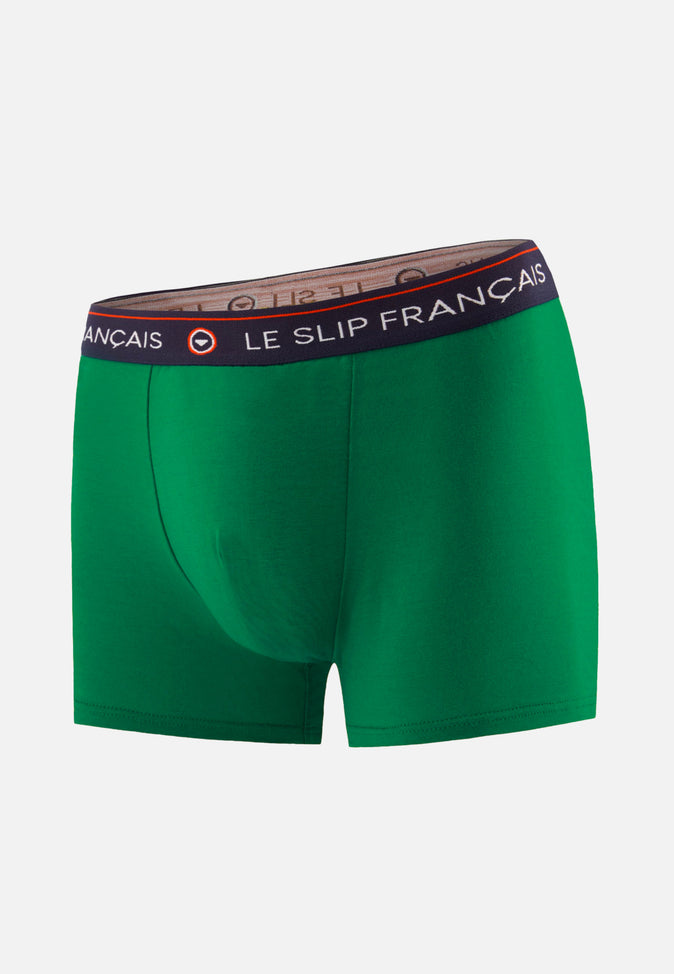 le slip français Boxer en coton Redoutable Epicea le slip français Boxer en coton Redoutable Epicea