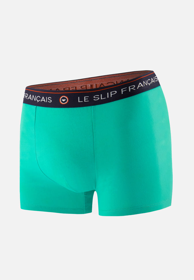 le slip français Boxer en coton Redoutable Mint le slip français Boxer en coton Redoutable Mint