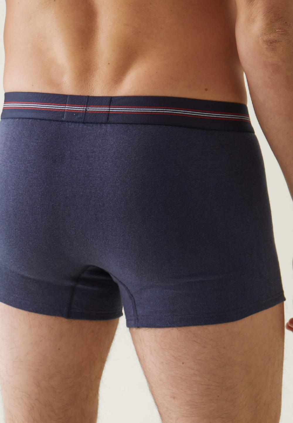 Le Slip Français Boxer En Lin Johnny Marine