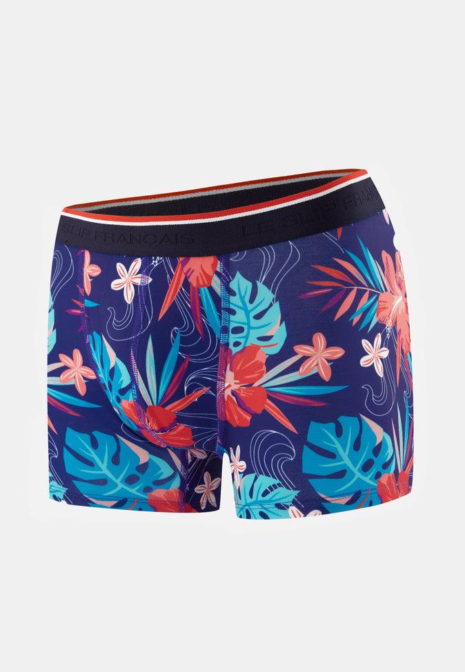 le slip français Boxer ultra léger Marius Hawaii le slip français Boxer ultra léger Marius Hawaii