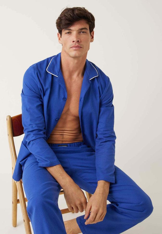 Le Slip Français Chemise En Coton Jim Bleu Garage