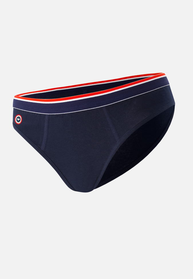 le slip français Culotte en coton Louison Marine