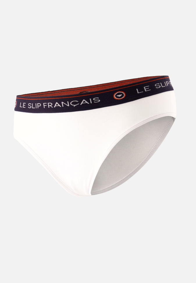 le slip français Culotte en coton Rieuse Blanc