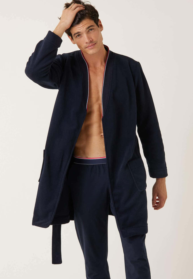 le slip français Robe de chambre Maxime Marine le slip français Robe de chambre Maxime Marine