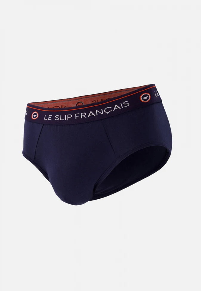 le slip français Slip en coton Intrépide Marine