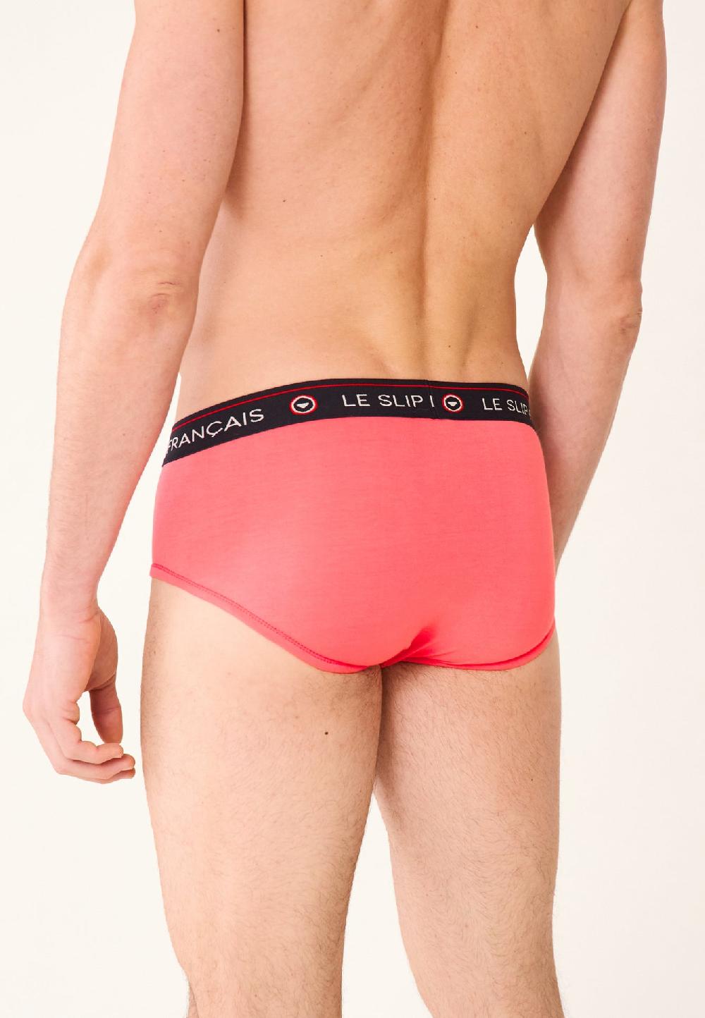 Le Slip Français Slip En Coton Intrépide Neon Pink