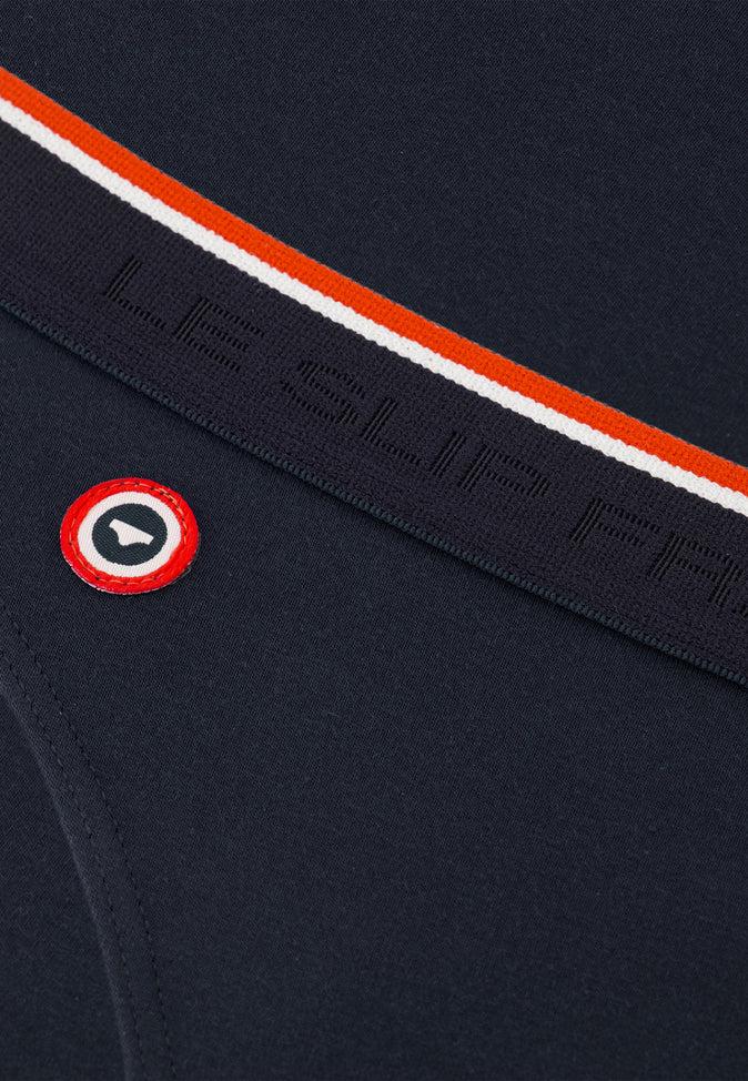 Le Slip Français String En Coton Loïc Marine
