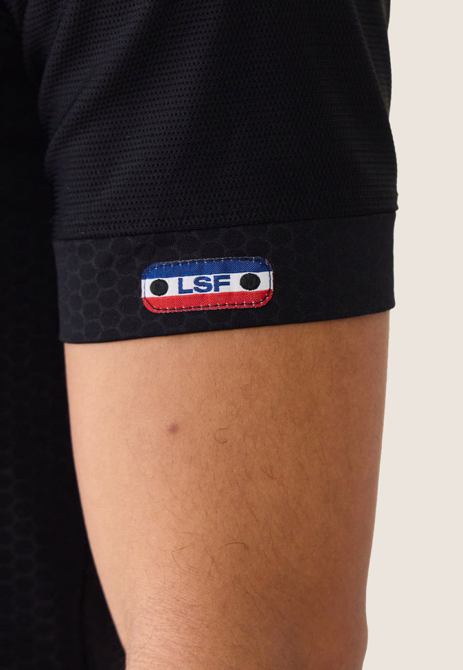 Le Slip Français T-shirt En Polyamide Tobias Noir