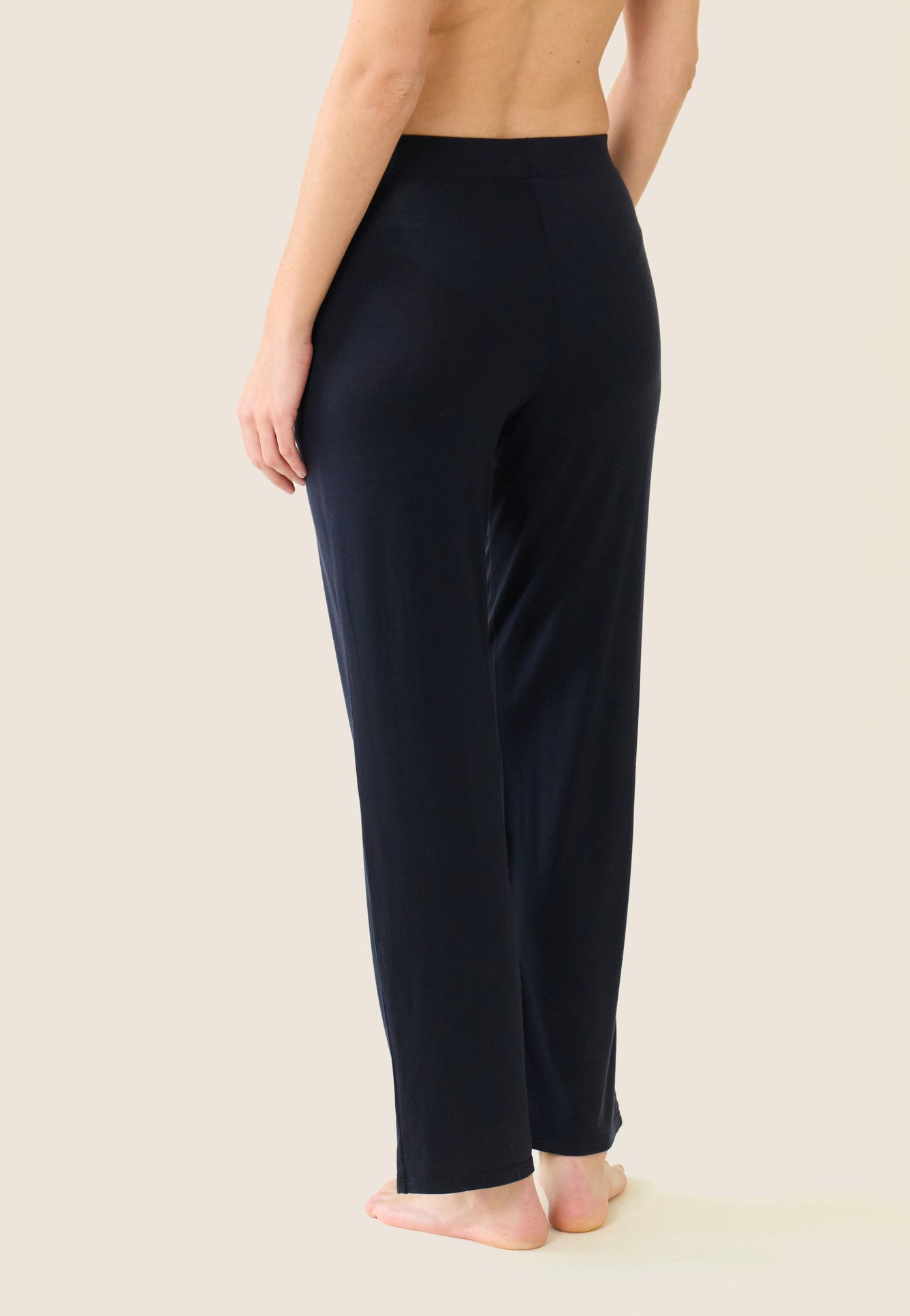 Le Slip Français Pantalon De Pyjama En Viscose Azuma Bleu Marine