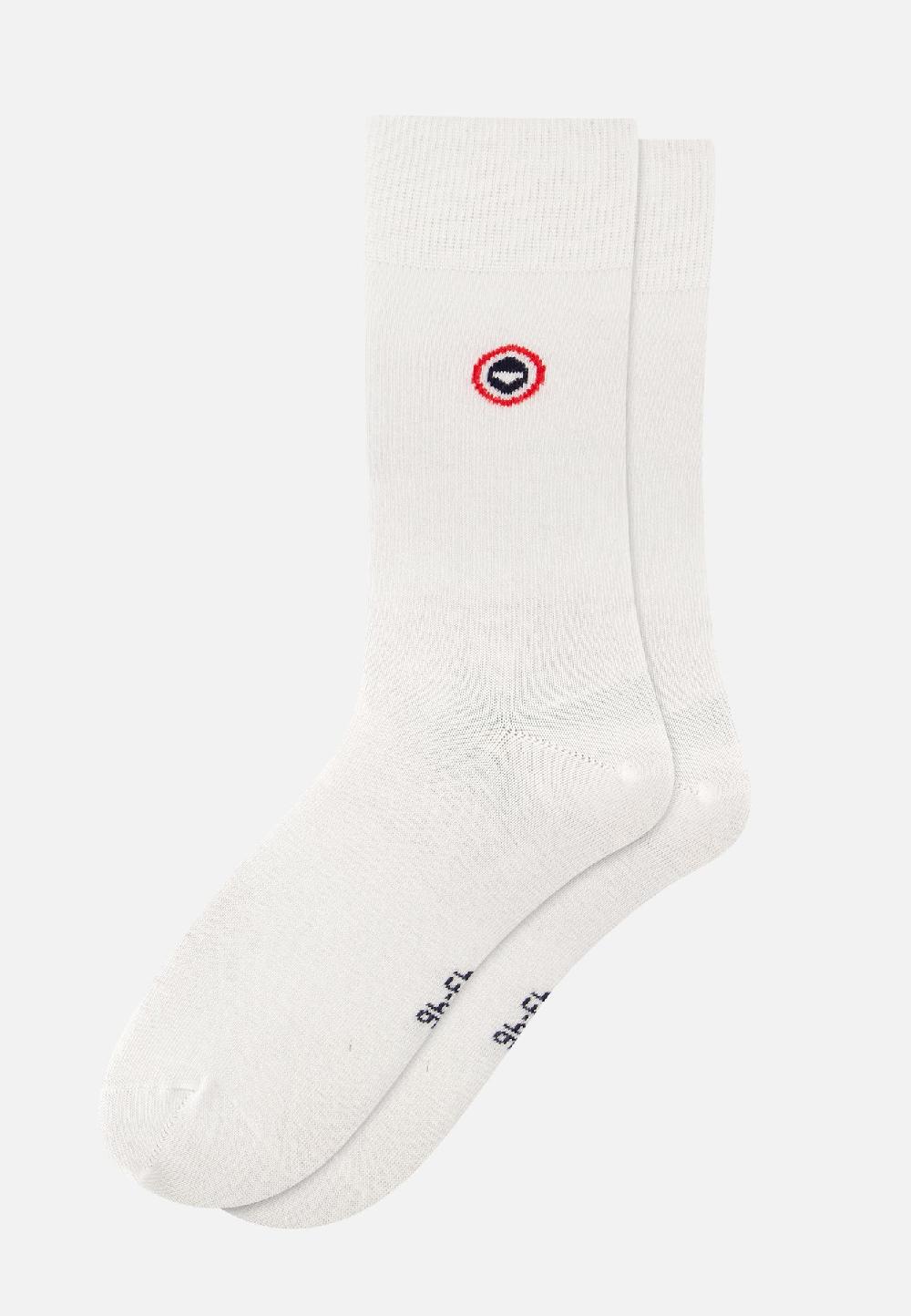 Le Slip Français Semainier De Chaussettes Mi-hautes En Coton Pack Semainier Robuste Marine Acier Rouge Blanc Rayures Marine