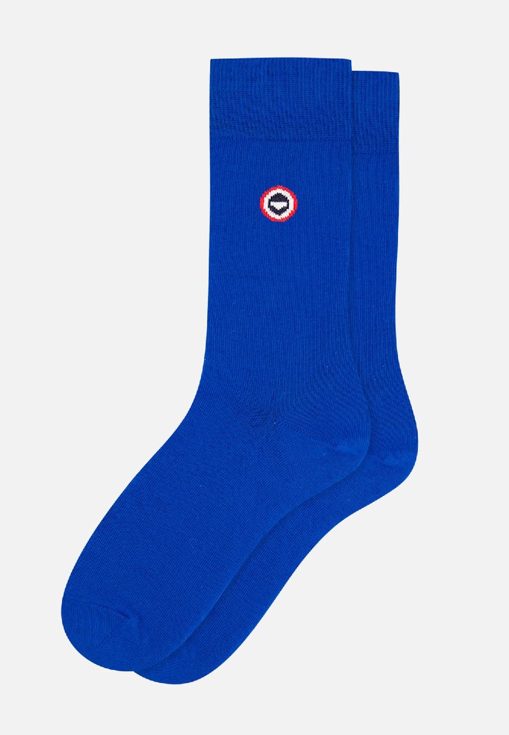 Le Slip Français Semainier De Chaussettes Mi-hautes En Coton Pack Semainier Lucas Bloc Emeraude Bleu Eblouissant Rayures Matelas Purple Bloc Bleu Eblouissant Marine Blanc