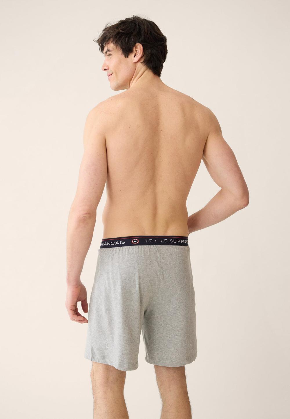 Le Slip Français Short De Pyjama En Coton Invincible Gris Chine