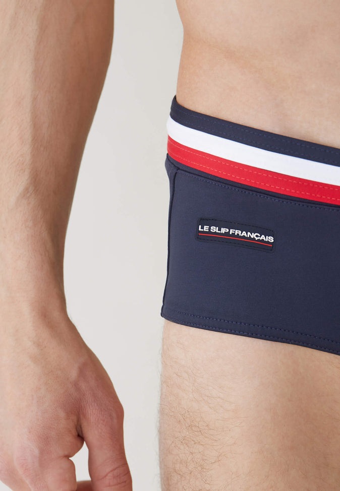 Le Slip Français Slip De Bain En Polyamide Amiral Marine