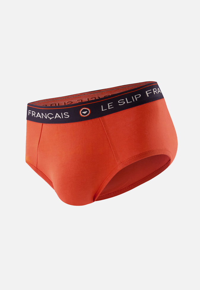 le slip français Slip en coton Intrépide Argile Rouge le slip français Slip en coton Intrépide Argile Rouge