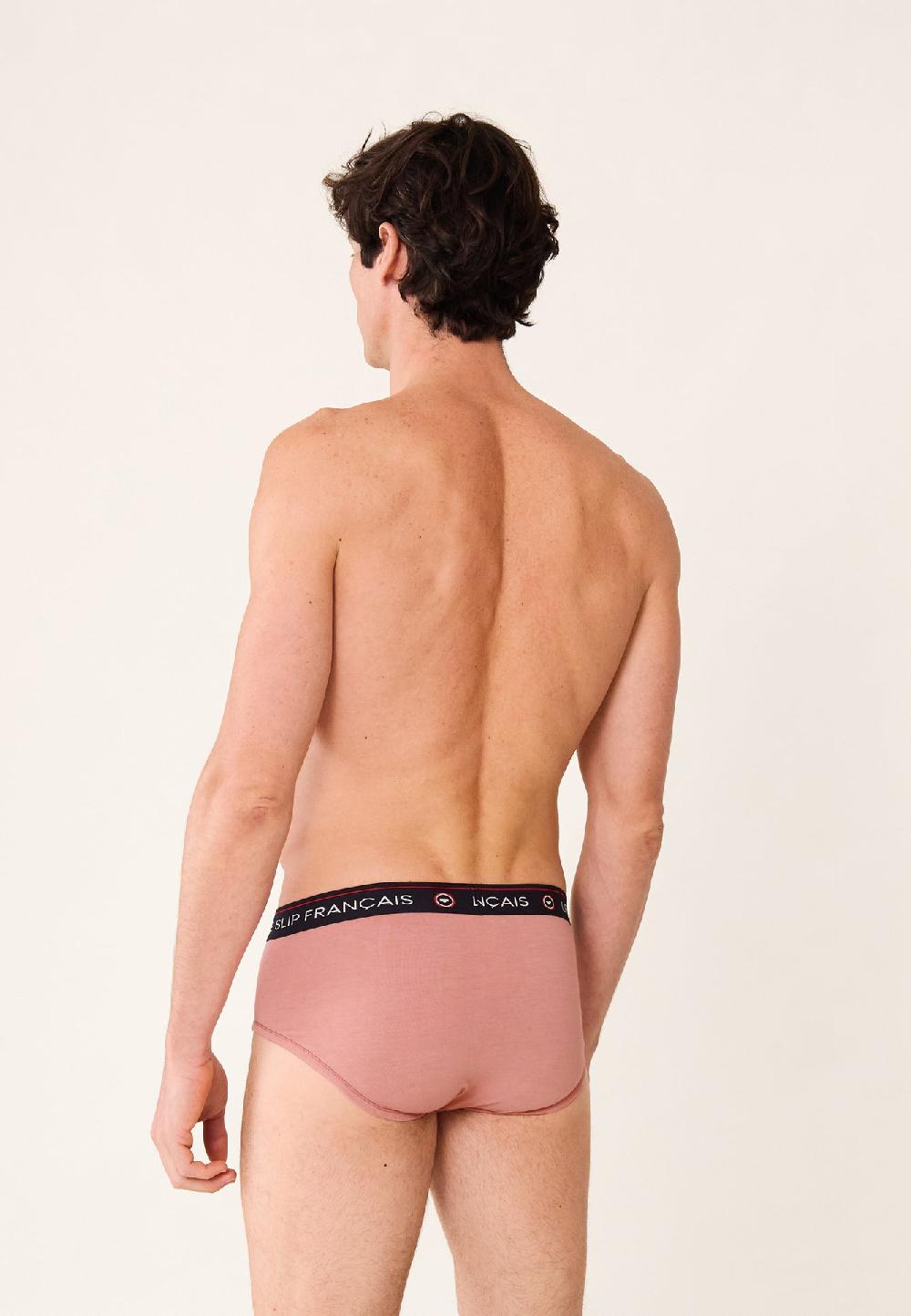 Le Slip Français Slip En Coton Intrépide Rose Des Bois