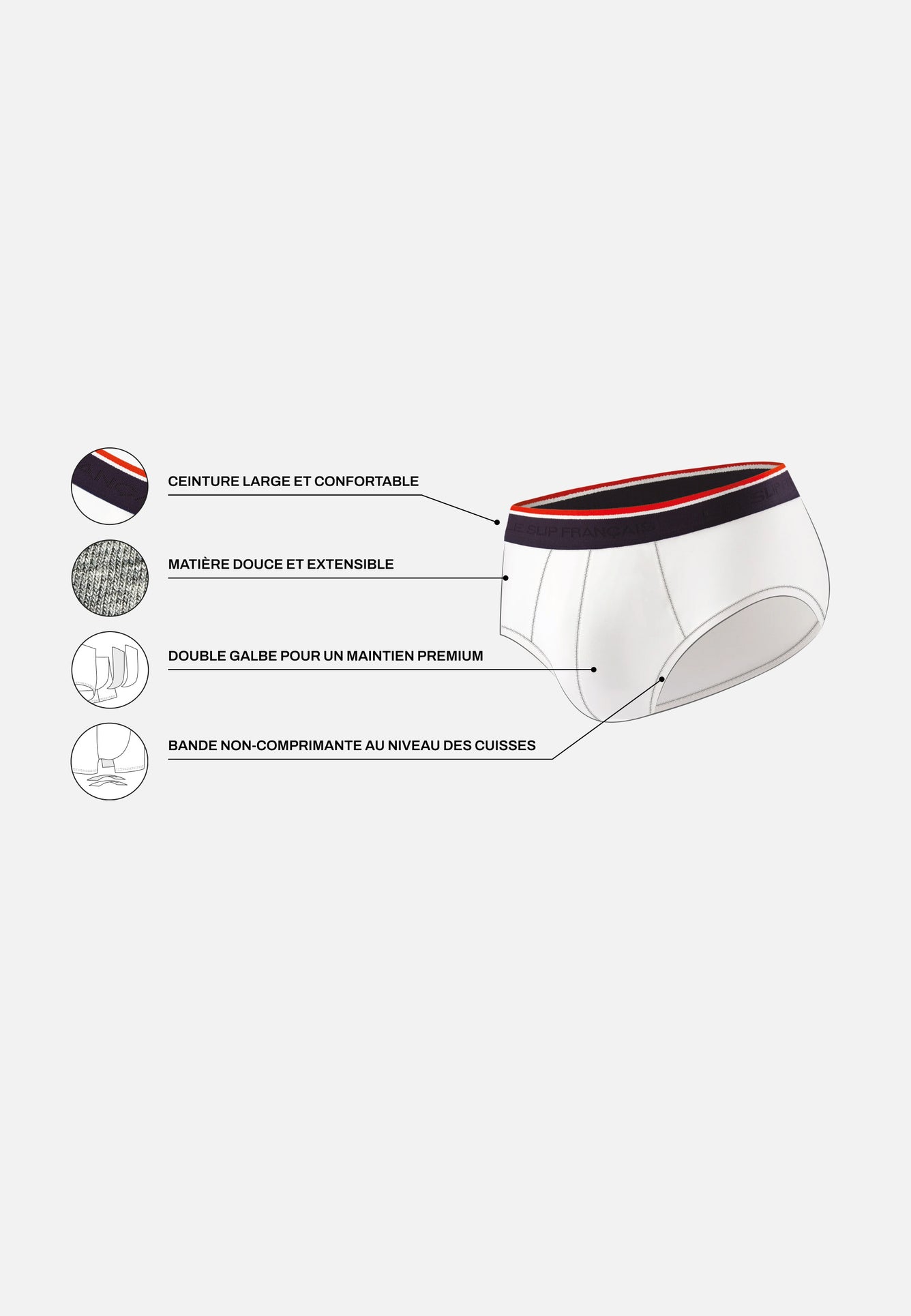 Le Slip Français Slip En Coton Terrible Cami Bleu Fluo