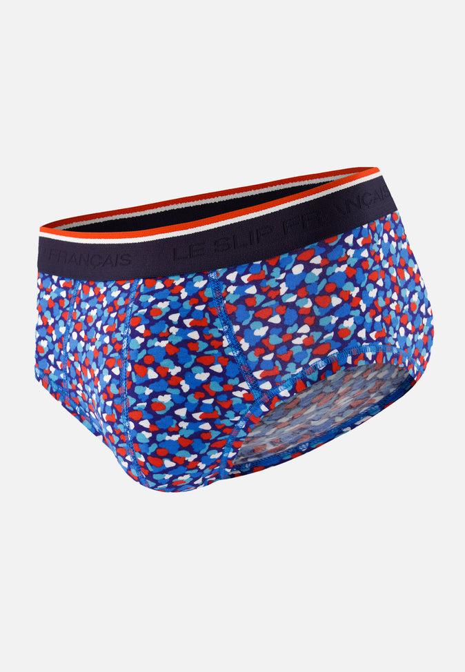 le slip français Slip en coton Terrible Cami Bleu Fluo