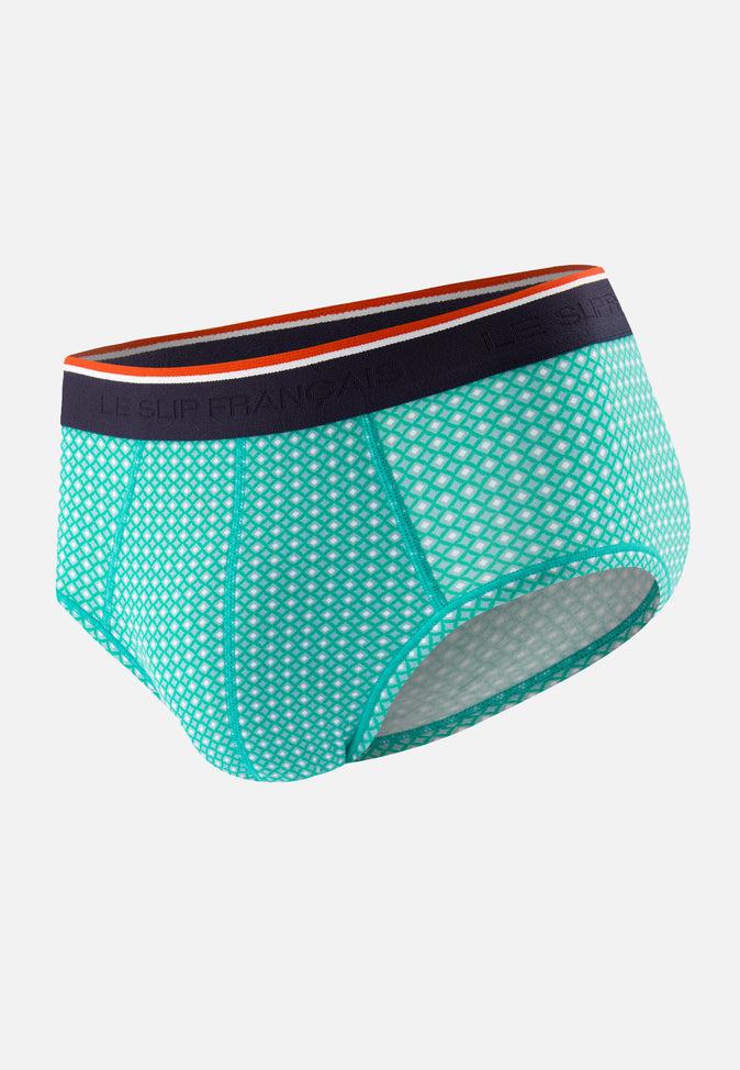 le slip français Slip en coton Terrible Caviar Lagon