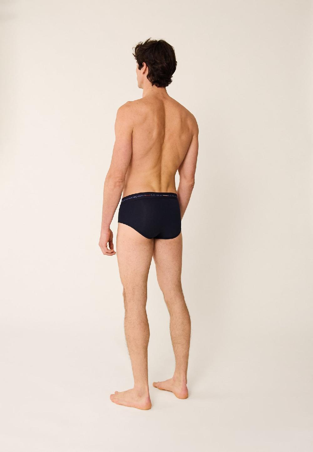 Le Slip Français Slip En Viscose Audacieux - Marine LSF