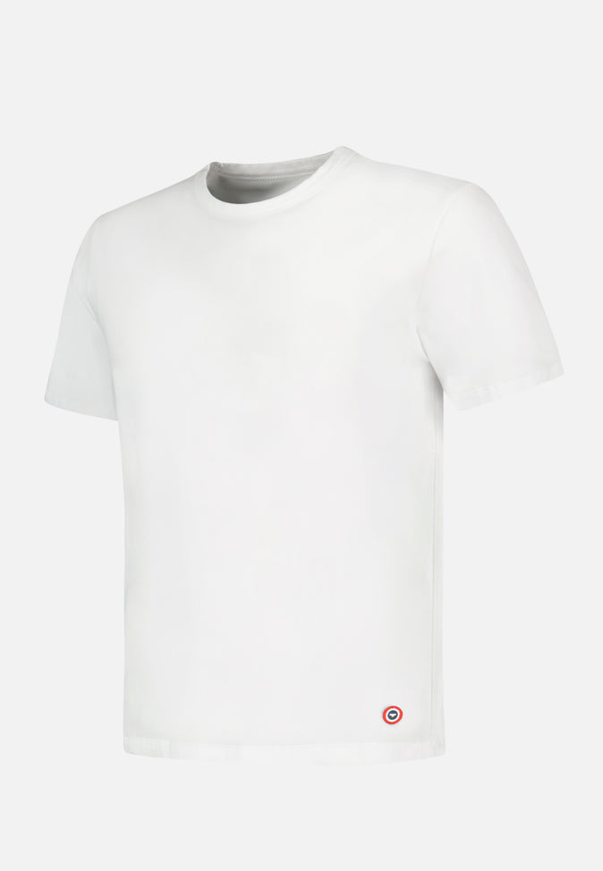 le slip français T-shirt manches courtes en coton Formidable Blanc