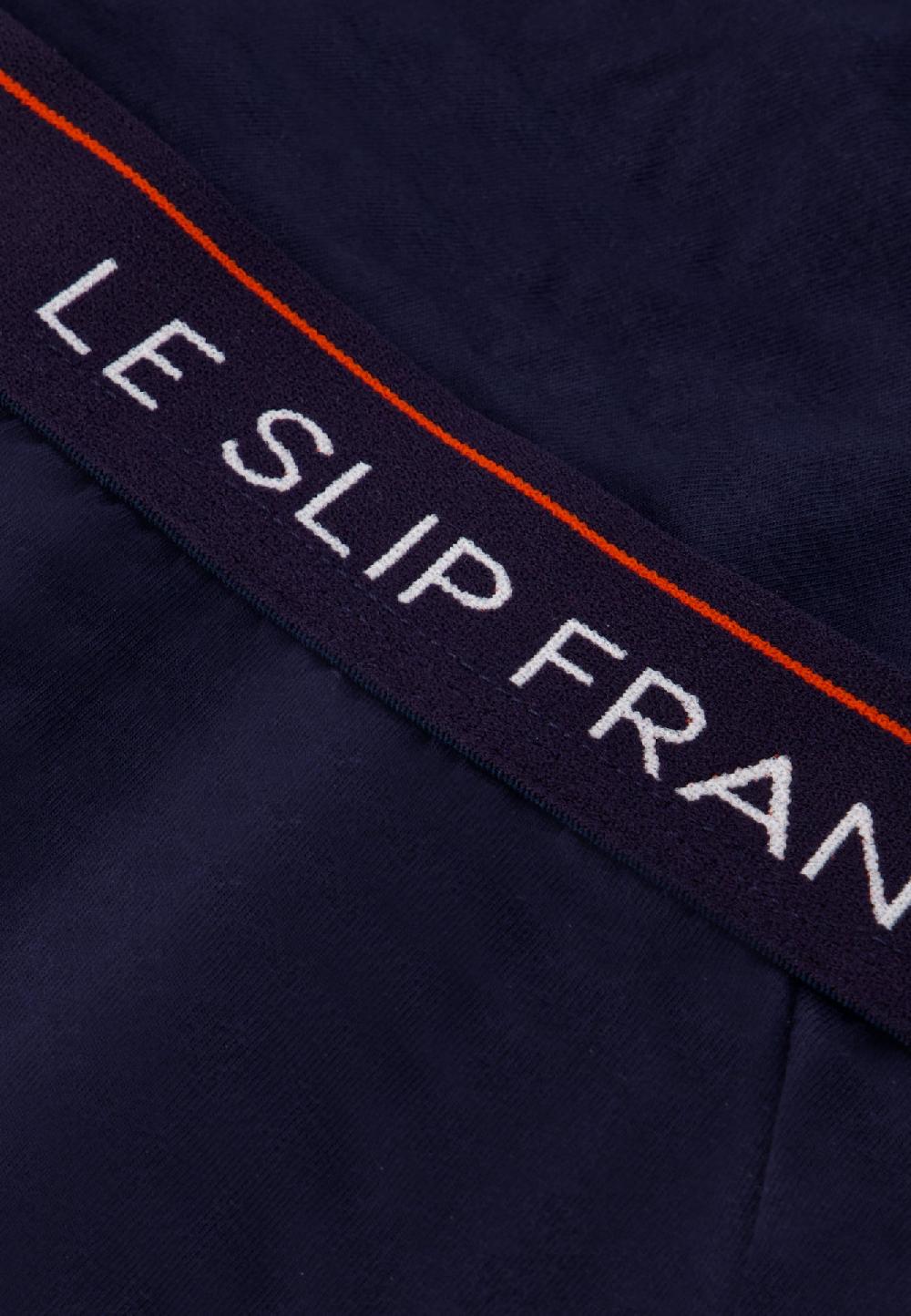 Le Slip Français Trio De Boxers En Coton Pack Trio Boxer Redoutable Marine