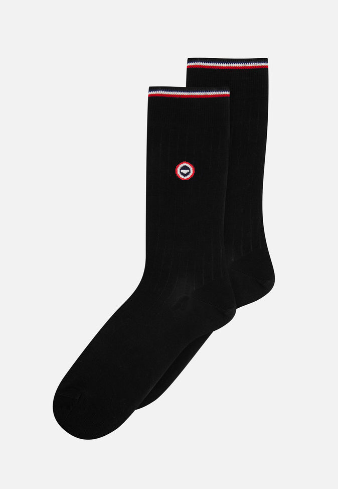 Le Slip Français Trio De Chaussettes Mi-hautes Pack Trio Chaussettes Nessy Bleu Anthracite Noir