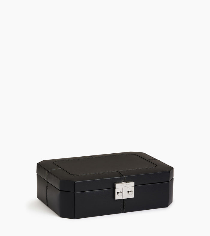 Le Tanneur Coffret 6 Montres Et Boutons De Manchettes En Cuir
