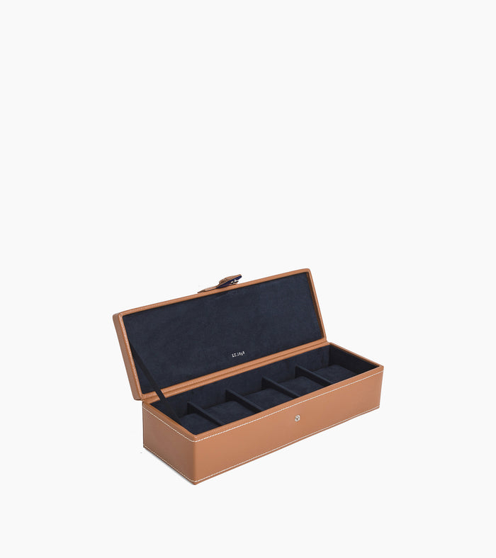 le tanneur coffret 5 montres en cuir