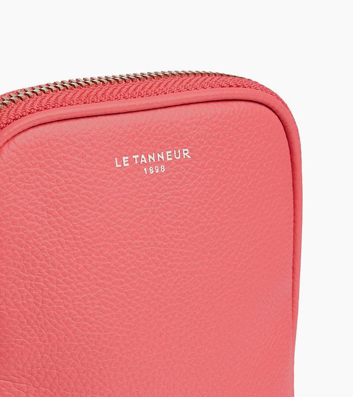 Le Tanneur Etui Téléphone En Cuir Grainé
