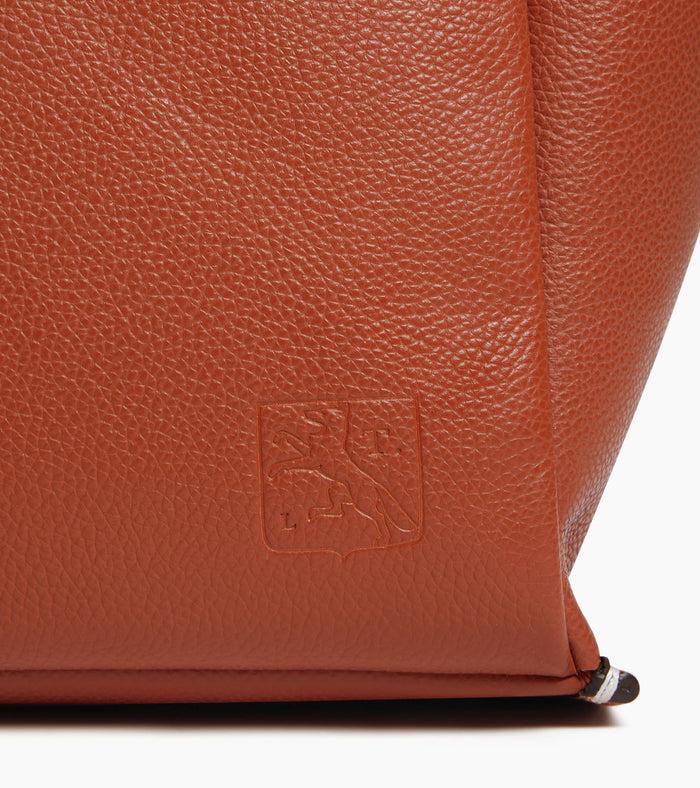 Le Tanneur Grand Sac Cabas En Cuir Grainé